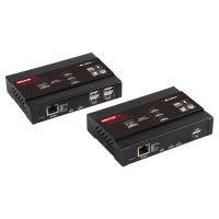 Mirabox HD เครื่องขยาย KVM 4K 30Hz Over TCP รองรับ PoE กิ๊กกาบิตเราเตอร์อินเตอร์เน็ตได้ถึง383ft Cat6จนถึงตัวรับสัญญาณ HDMI