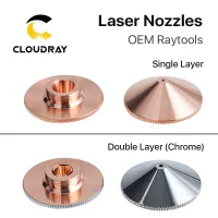 หัวฉีดเลเซอร์ Cloudray Dia.32Mm คู่ขนาด0.8-6.0สำหรับ Raytools Empower BT240 1064NM หัวเครื่องตัดด้วยเลเซอร์ใย