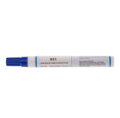 【Worth-Buy】 951ปากกาฟลักซ์บัดกรี10มล. ของแข็งต่ำที่ไม่ใช่สำหรับแผงโซลาร์เซลล์ DIY