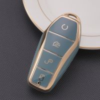 ✢▦ TPU Car Remote Key Fob Cover Case Holder Shell Protector for BYD Song PRO Han EV Max Tang DM 2018 Qin PLUS Keychain Accessories