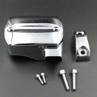 Motorcycle Chrome ke Master Cylinder Cover For Yamaha V Star 1100 650 950 1300