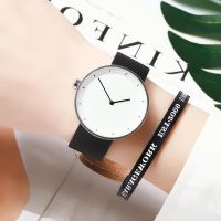 Scandinavian minimalist design watches ins small temperament students in 2022 the new men and women there is no second hand concept mute