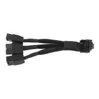 1 PCS 4X8Pin PCI-E to 16Pin(12+4) PCI-E 5.0 12VHPWR Connector Elbow Cable GPU RTX4090 RTX4080 Series P8X3 to 16PIN-B