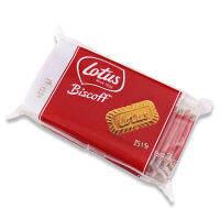 Lotus Biscoff biscuit Net: 156 g. 25 ชิ้น แยกชิ้นละ 1ซอง . สินค้าจากเบลเยียม BBF 22/01/24