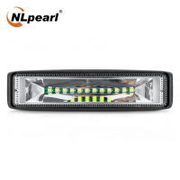 NLpearl ไฟโดม LED,ไฟบาร์ทำงานขนาด36W 24V 8LED