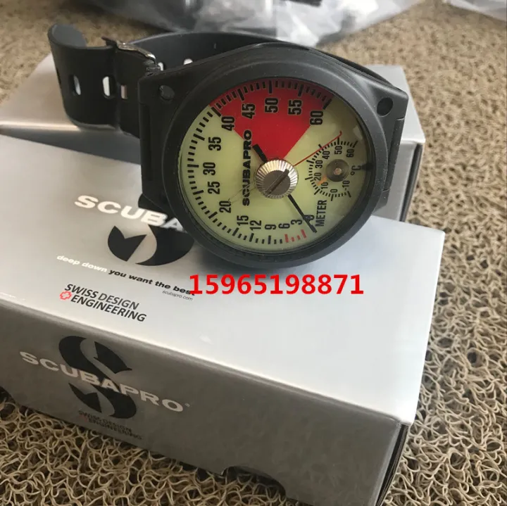 [In stock] Diving Depth Gauge Imported Wrist Strap Depth Gauge