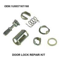 【YF】 Wholesale !!! For VW Golf IV 4 TYP 1J1 MK4 Door Lock Cylinder Barrel Repair Kit Front Side 1997-2005