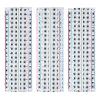 【Best-Selling】 D Shoper MB102ต้นแบบ Breadboard สำหรับชุด DIY MB-102 Protoboard Test บอร์ดพัฒนาบอร์ดขนมปัง16.5X5.5CM 830รู Solderless