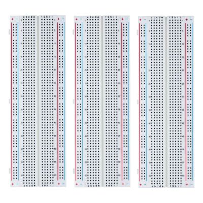 【Versatile】 MB102ต้นแบบ Breadboard สำหรับชุด DIY MB-102 Protoboard Test บอร์ดพัฒนาบอร์ดขนมปัง16.5X5.5CM 830รู Solderless