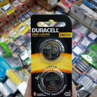 ลด !!! ถ่าน Duracell CR2032 3V จำนวน 2ก้อน ของแท้บริษัทมีข้อมูลภาษาไทยด้านหลังแพค