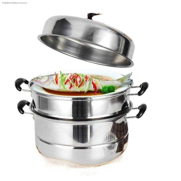 Kaisa Villa steamer 3 layer stainless food steamer stainless steamer 3