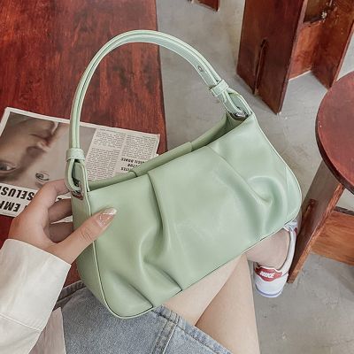 IELGY กระเป๋าสะพายไหล่กระเป๋าถือแฟชั่นสําหรับสตรีหนัง Pu Crossbody สไตล์เกาหลี