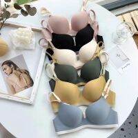 !!! เสื้อชั้นในสตรี  บราไร้โครง Soft Bra สไตล์สาวเกาหลี  ?สินค้าพร้อมส่งจากไทย? !!! E27