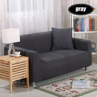 โซฟายืดได้ผ้าสแปนเด็กซ์6สี1/2/3ที่นั่งปกเก้าอี้ของตกแต่งบ้าน Kursi Ruang Tamu Sofa