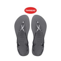 HAVAIANAS รองเท้าแตะ Luna Premium II Sandals Grey รุ่น 41470095178GYXX (รองเท้าผู้หญิง รองเท้า รองเท้าแตะหญิง)