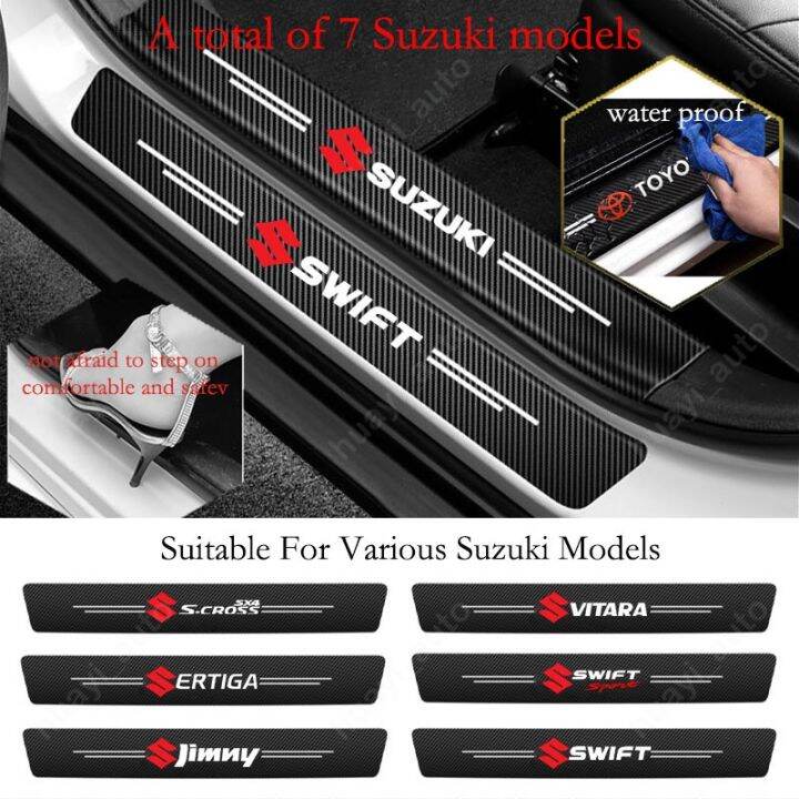 Lot De 4 Enjoliveurs Centre Roue Pour Suzuki Swift, SX4, Vitara, Jimny, S-Cross - Diamètre 56 Mm - Autocollants Haute Qualité
