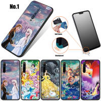 29GNN Disney Princess อ่อนนุ่ม High Quality ซิลิโคน TPU Phone เคสโทรศัพท์ ปก หรับ Realme XT X2 A5 2 3 5 5S 5i 6 6i 7 7i 8 8S 8i 9 9i Pro Plus X Lite