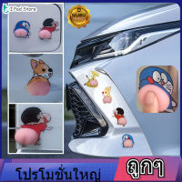 【ลดล้างสต๊อก】สติ๊กเกอร์ซิลิโคนกันกระแทก ติดประตูรถหรือบ้าน ป้องกันรอยขีดข่วน สีสดใหม่ยาวนาน