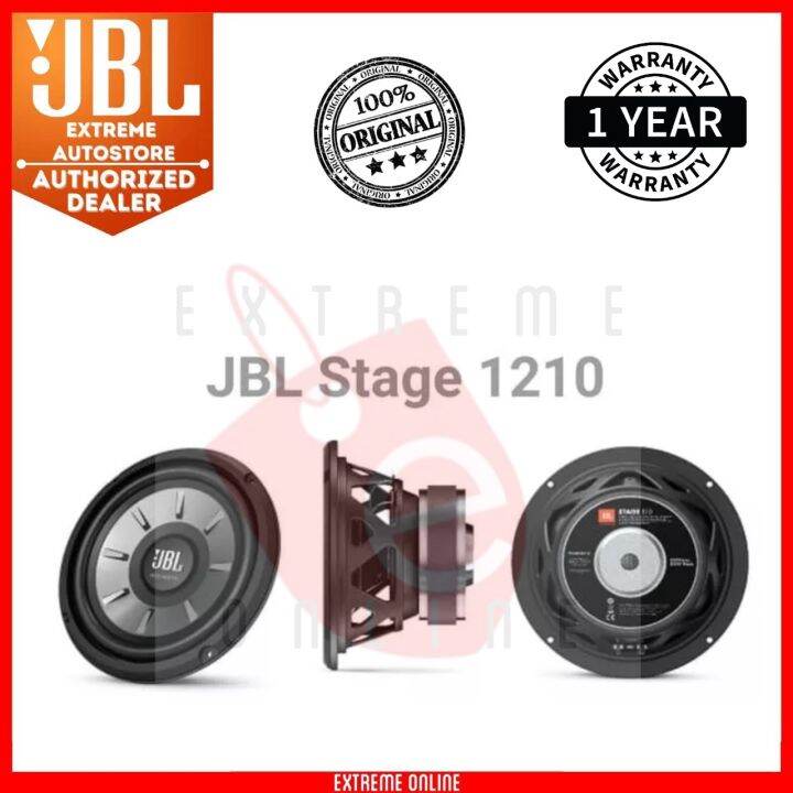 JBL Stage 1210 Subwoofer 12 inch 250 RMS and 1000W peak power handling