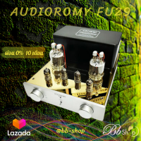 แอมป์หลอดแท้  Audioromy FU29 Single End Class A 60Watt  เสียงหวานเข้มขัน หนักแน่นขับได้ทุกลำโพง  ใช้หลอด fu29 เป็นหลอด power หลอดปรี 6N3 ตัวเครื่องทำจาก stainless ชุบทองสวยหรู  รับ input ได้ 2 ชุด output 0-4-8 โอห์ม