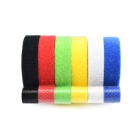 5 meter DIY reusable nylon cable tie management winder cable tie self-adhesive Velcro tape color cable tie