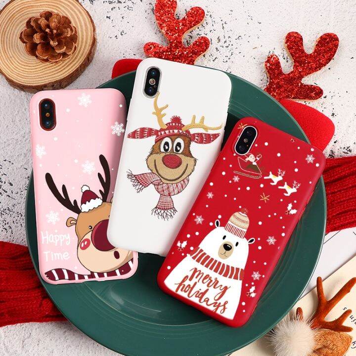 yellow-peach-flavor-luxury-christmas-สำหรับ-samsung-galaxy-a51-a50-a70-a71-a32-a52-a21s-a53-a52s-a72-a12-m12-a50s-a30s-นุ่มซิลิโคน