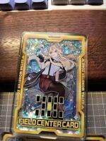 Yu-Gi-Oh! Cards Game Acrylic Quicksand  Center Card  Figures Labrynth Cooclock Exosister Martha Partition Separation Cards Toy