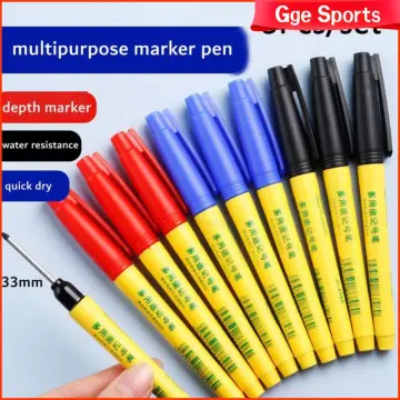 Multi-purpose Deep Hole Marker Pens Long Head Markers Mark Tool