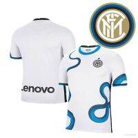 F.C. Hot 2021-2022 Internazionale Milano Football T-shirt Top Away Game Loose Size Unisex