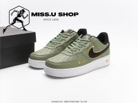 รองเท้าแอร์ ฟรอส 1 Low 07 LV8 Double Swoosh Olive Gold Black ( SIZE.40-45 EU ) รองเท้าแฟชั่น รองเท้าผู้ชาย รองเท้าใส่ทำงาน รองเท้าลำลอง (พร้อมกล่อง) *V32