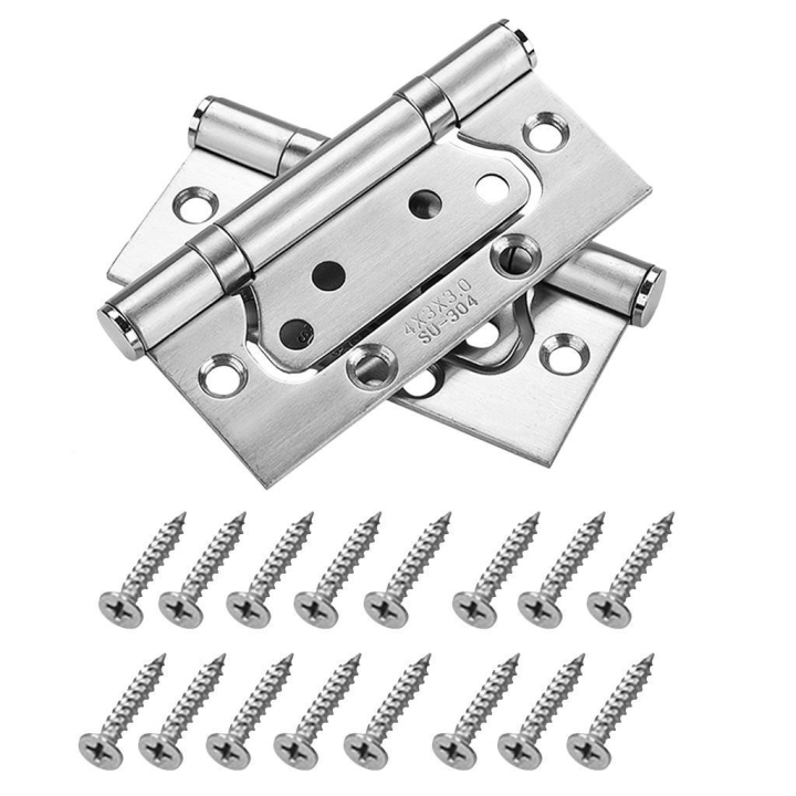 1 pair High quality ,Stainless steel Quiet door hinge,Butterflyshaped