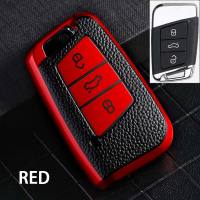 ปุ่ม B8อัจฉริยะ A7โครงเปลือกนอกเคส Kunci Remote Mobil Tpu Skoda Vw 3สำหรับพาสสาทโฟล์กสวาเกน Magotan กอล์ฟชั้นเยี่ยมสำหรับ