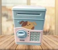 High quality kids toy mini password piggy bank Cute Dog