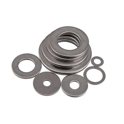 304 Stainless Steel 2 304SS A2 M3-M20 Large Ultra Thin Plain Washers Metal Flat Ring Washer Thick 0.5mm 5Pcs/50Pcs xAT685-708