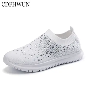 Best knit hot sale sneakers womens