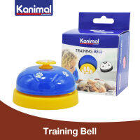 Kanimal Pet Training Bell ของเล่นแมว ของเล่นสุนัข กระดิ่งฝึกสัตว์เลี้ยง ช่วยฝึกฝน IQ สัตว์เลี้ยง ขนาด 7x5 ซม. (สีน้ำเงิน)