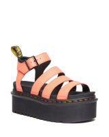 รองเท้าแตะรัดส้น Dr. Martens รุ่น 30704695 BLAIRE PISA PLATFORM STRAP SANDALS สีส้ม