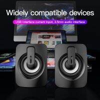 Computer Speakers Subwoofer Heavy Bass Logitech 1.6m USB 3.5mm Interface Wired Dual Trumpet 360-degree Stereo Surround Desktop