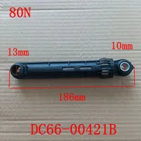 2PCS 80N DC66-00421B สำหรับเครื่องซักผ้า Samsung โช้คอัพเครื่องซักผ้า Front Load Part