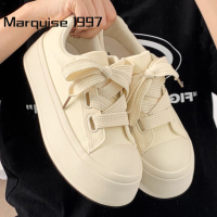 Marquise1997  รองเท้าผ้าใบผญ รองเท้าผ้าใบผู้หญิง รองดท้าผ้าใบ ผญ 2023 NEW FBX2390MWC 37Z230912