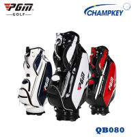 Champkey ถุงกอล์ฟ GOLF BAG PGM (QB080) หนังสวยงาม หรูหรา จุของได้เยอะ มีฟังชั่นก์การใช้งานหลากหลาย