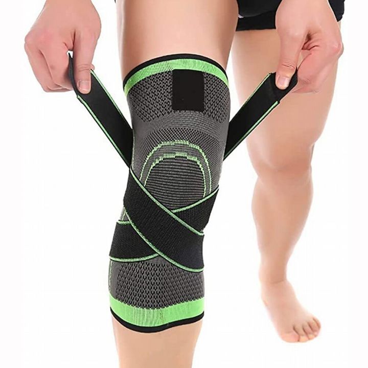 เข่าเข่ารั้งเข่าสำหรับวิ่งออกกำลังกายกีฬาสำหรับข้อต่อข้ออักเสบ-kneepads-1pc