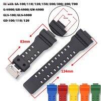 Rubber Watchband for GA110 GD100 GLS-100 GW890 Silicone GA100/110/120/150/200/300/400/700