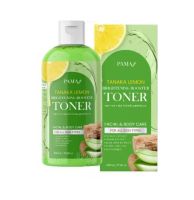 แพคเกจใหม่ เช็ดผิวขาวพม่า สูตรเลมอน ทานาคา PAMA Tanaka Lemon Toner