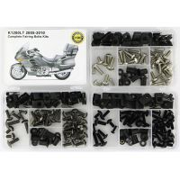 For BMW K1200LT 2005 2006 2007 2008 2009 2010 Complete Cowling Full Fairing Bolts Kit Screws Steel Nuts Fairing Clips