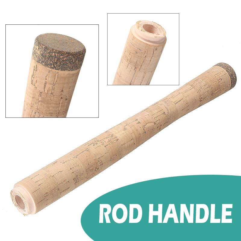 1 Piece Composite Cork Fishing Rod Handle Butt Section Grip Replacement Repair 