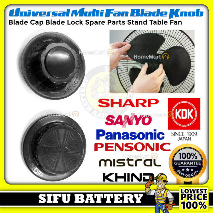Universal Multi FAN BLADE KNOB Fan Knob Kunci Kipas Cap Blade Lock