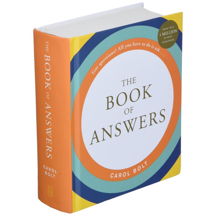 A happy as being yourself ! The Book of Answers Hardcover by Carol Bolt หนังสือภาษาอังกฤษ ใหม่พร้อมส่ง
