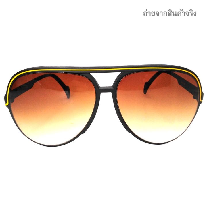 cheappyshop-vintage-sunglasses-แว่นตาวินเทจ-แว่นตาแฟชั่น-แว่นตากันแดด-ทรงนักบิน-คลาสสิค-ป้องกัน-uv400-แว่นวินเทจสีชา-สวยทุกโครงหน้า
