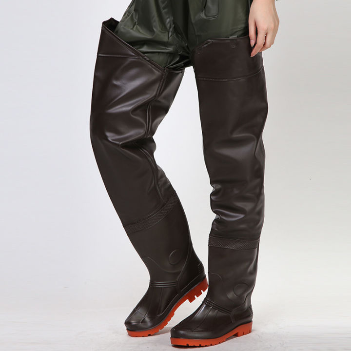 Waterproof Fishing Pants With Boots 2024